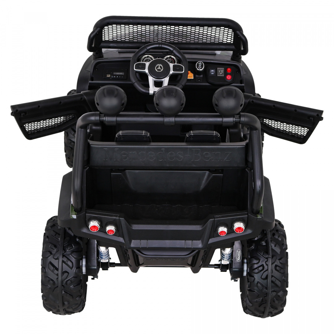 Mercedes Benz Unimog M Lakier Moro na akumulator dla dzieci - obrazek 6