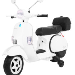 Skuter Piaggio Vespa Biały na akumulator dla dzieci
