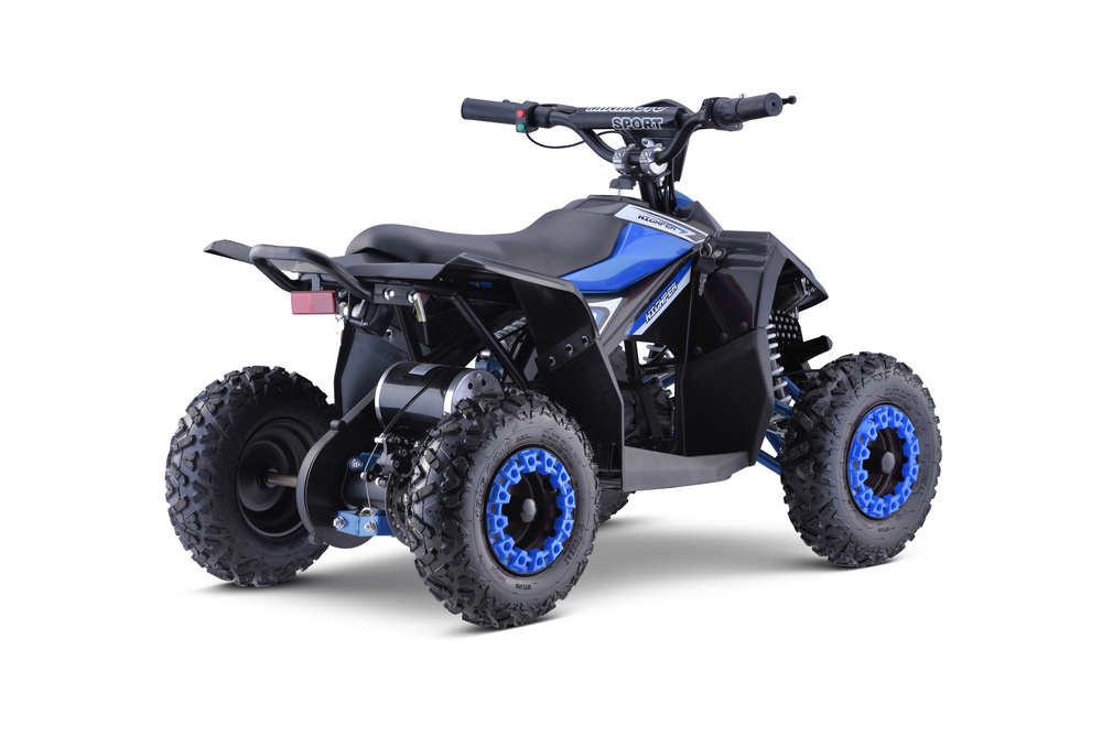 Quad HIPERFECT na akumulator Niebieski 35km/h 1000W - obrazek 5