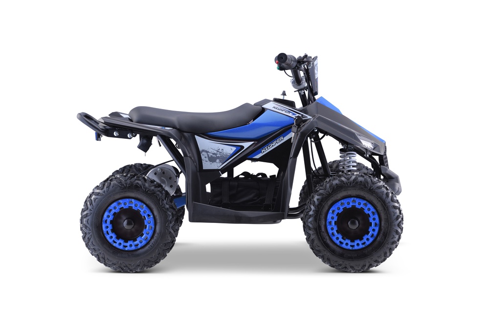 Quad HIPERFECT na akumulator Niebieski 35km/h 1000W - obrazek 3