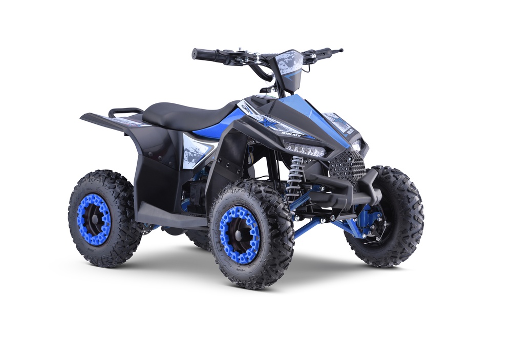 Quad HIPERFECT na akumulator Niebieski 35km/h 1000W - obrazek 2