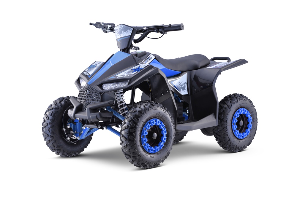 Quad HIPERFECT na akumulator Niebieski 35km/h 1000W