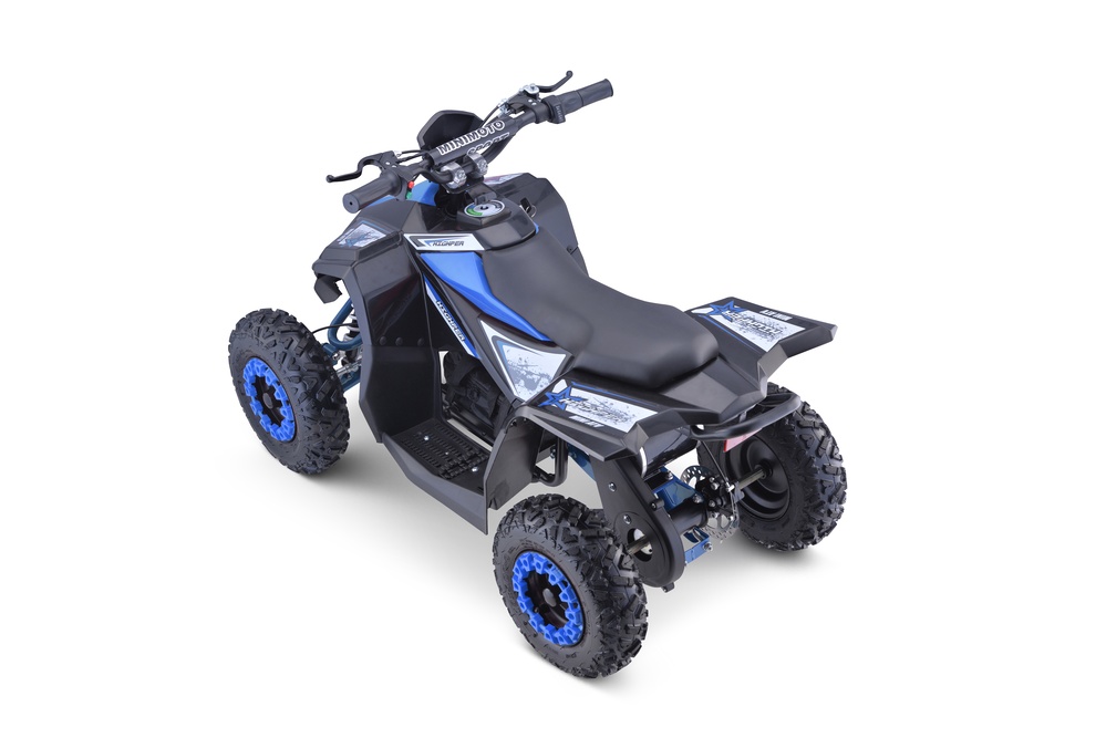 Quad HIPERFECT na akumulator Niebieski 35km/h 1000W - obrazek 4