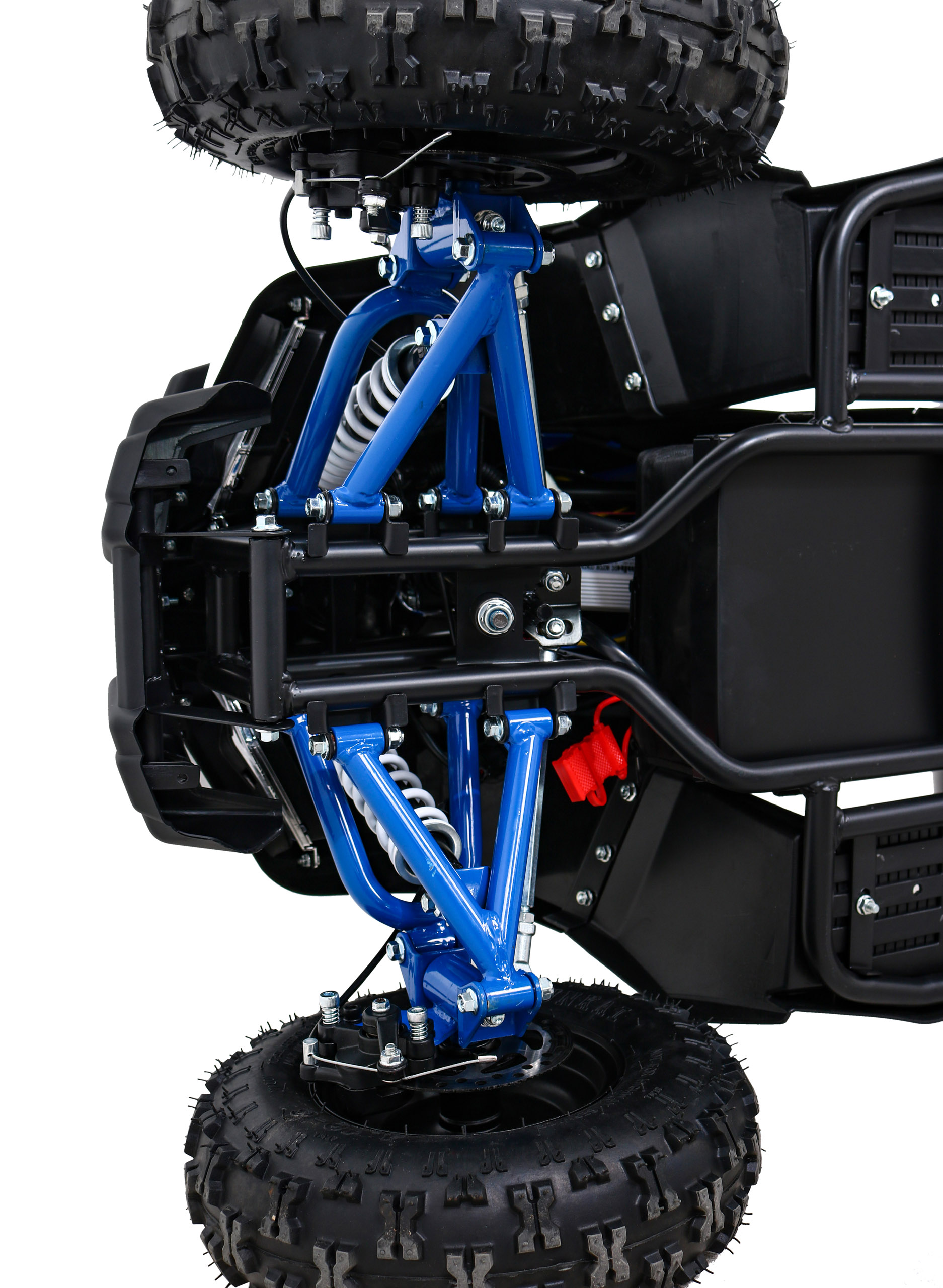 Quad HIPERFECT na akumulator Niebieski 35km/h 1000W - obrazek 10