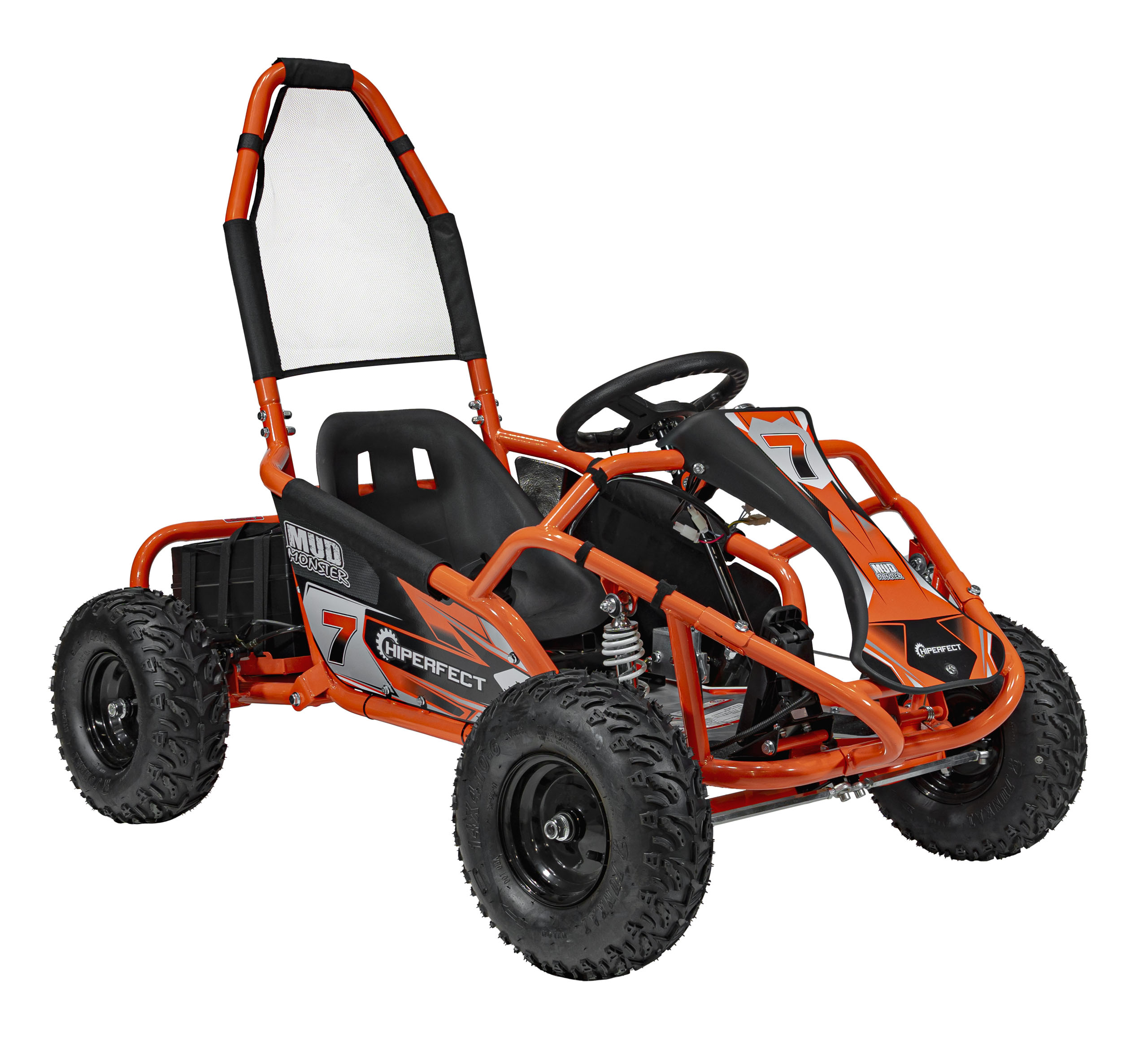 Pojazd MUD MONSTER Na akumulator Pomarańczowy - obrazek 3