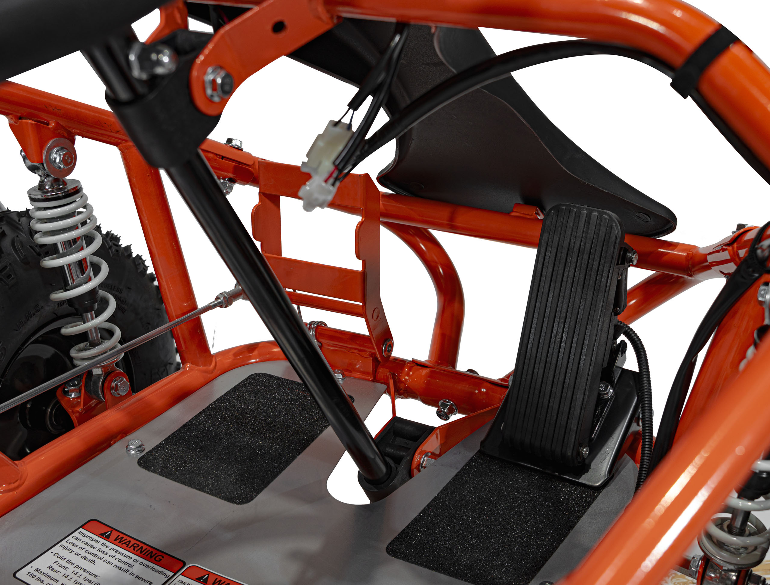 Pojazd MUD MONSTER Na akumulator Pomarańczowy - obrazek 9