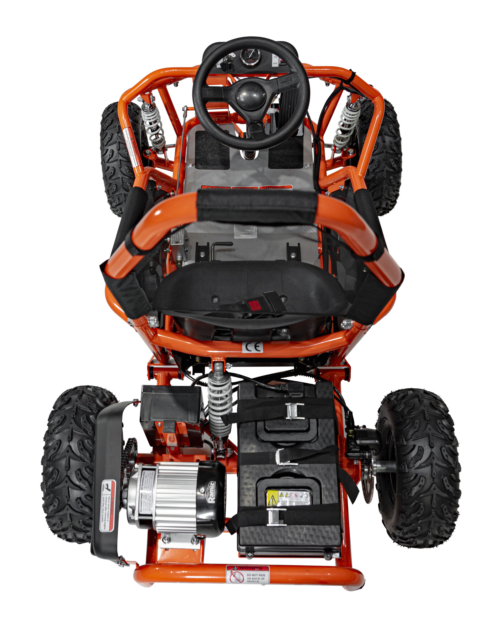 Pojazd MUD MONSTER Na akumulator Pomarańczowy - obrazek 8