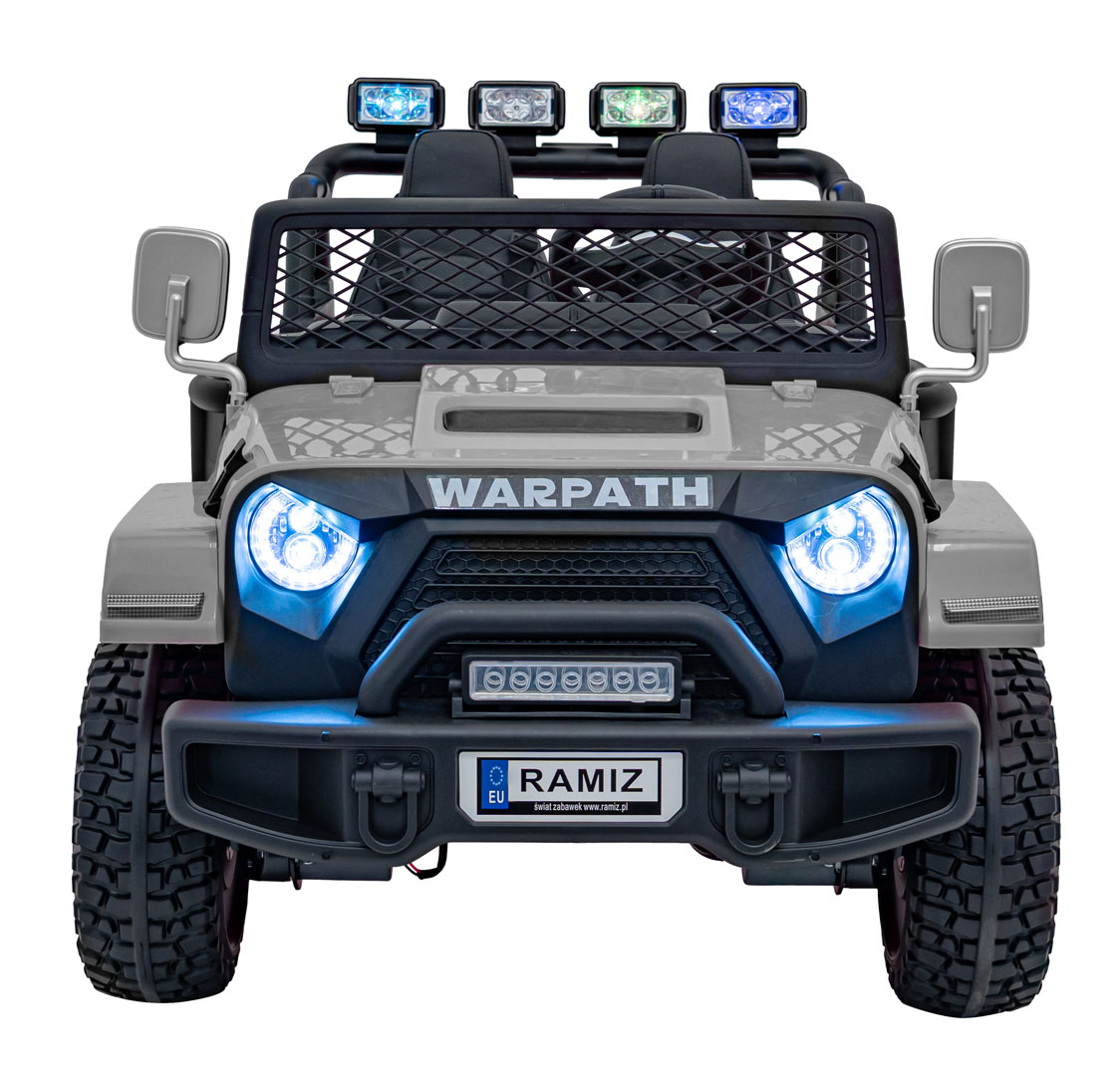 Pojazd Off Road WARPATH Gravity Szary na akumulator dla dzieci - obrazek 3
