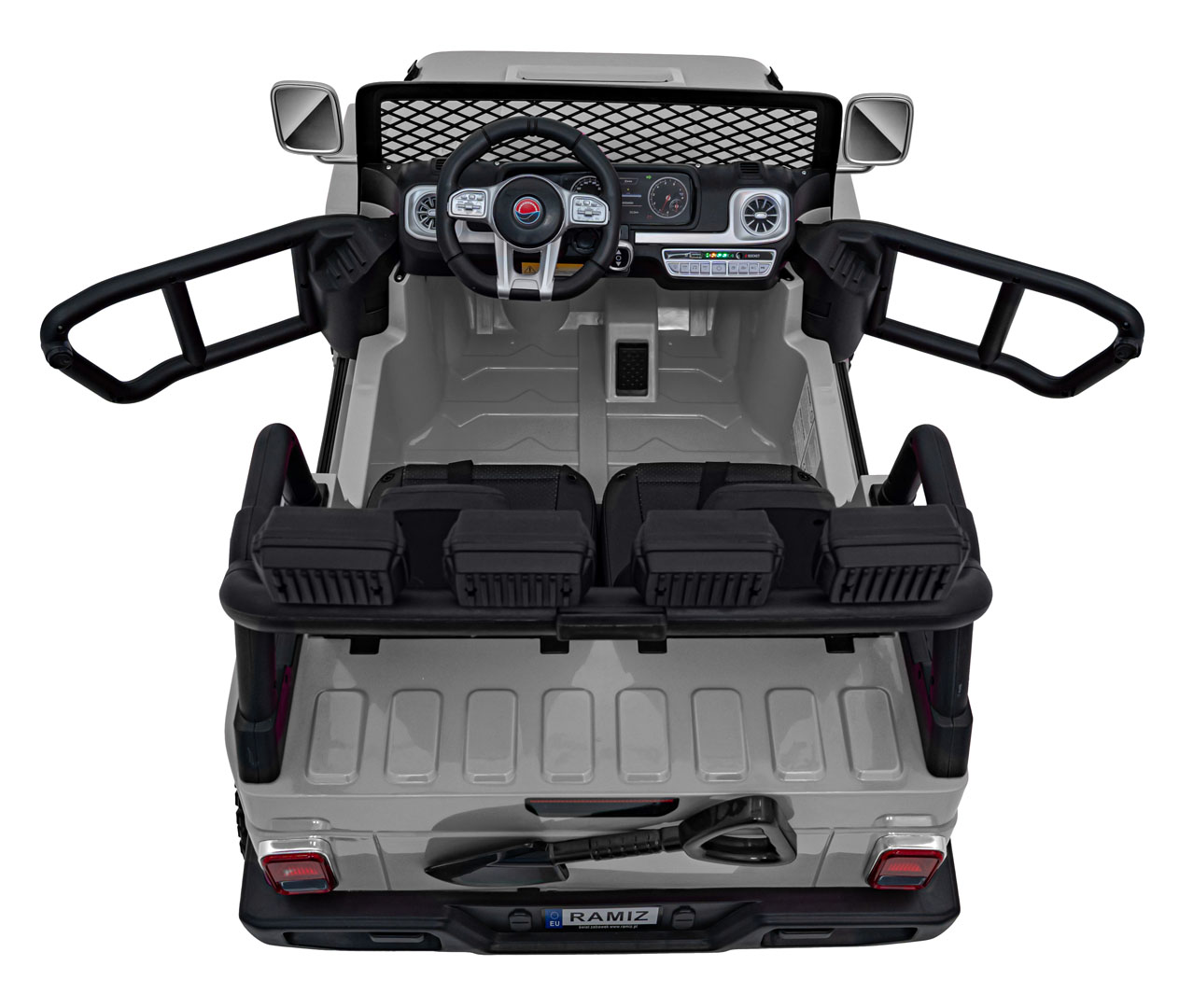 Pojazd Off Road WARPATH Gravity Szary na akumulator dla dzieci - obrazek 9