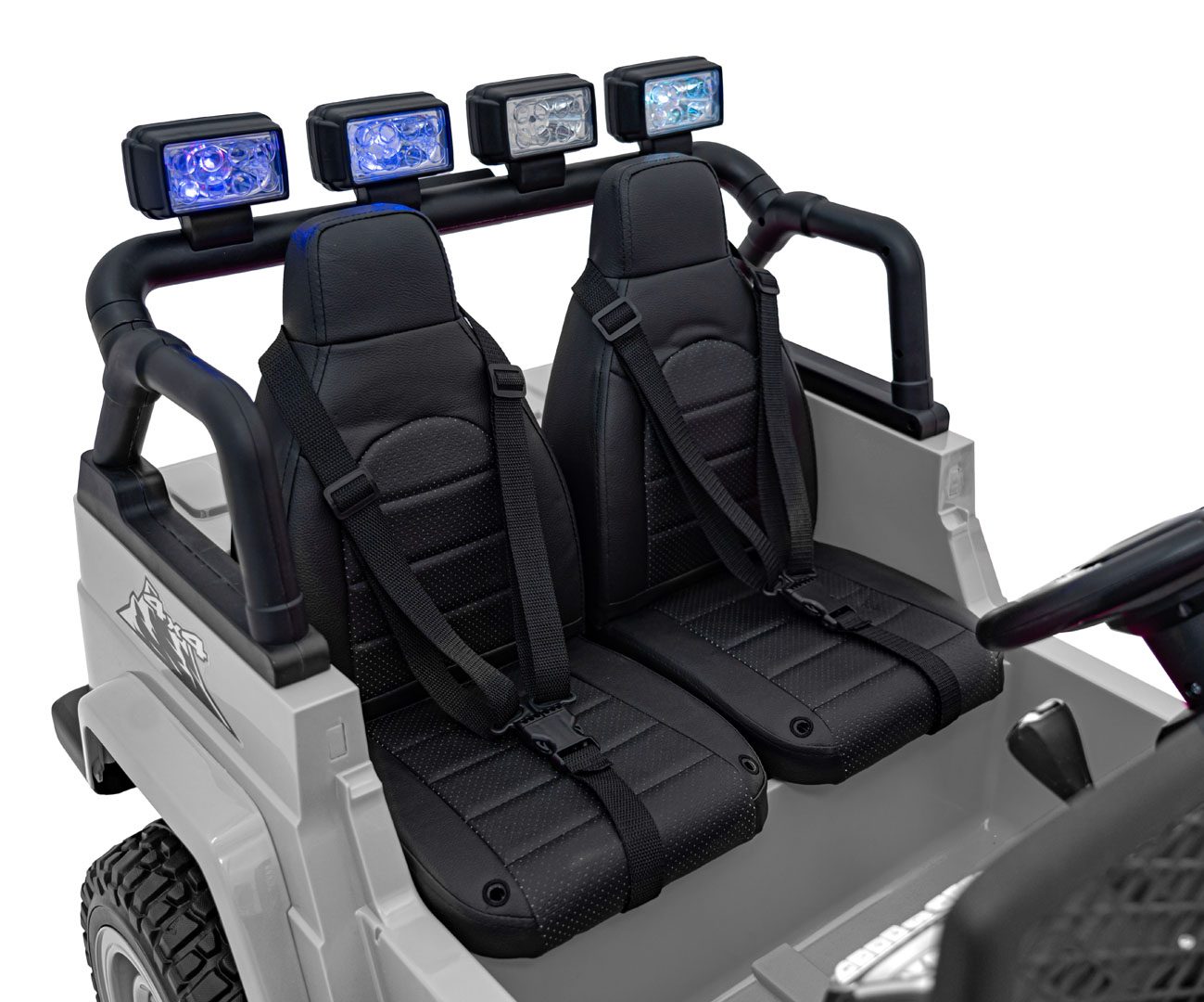 Pojazd Off Road WARPATH Gravity Szary na akumulator dla dzieci - obrazek 11