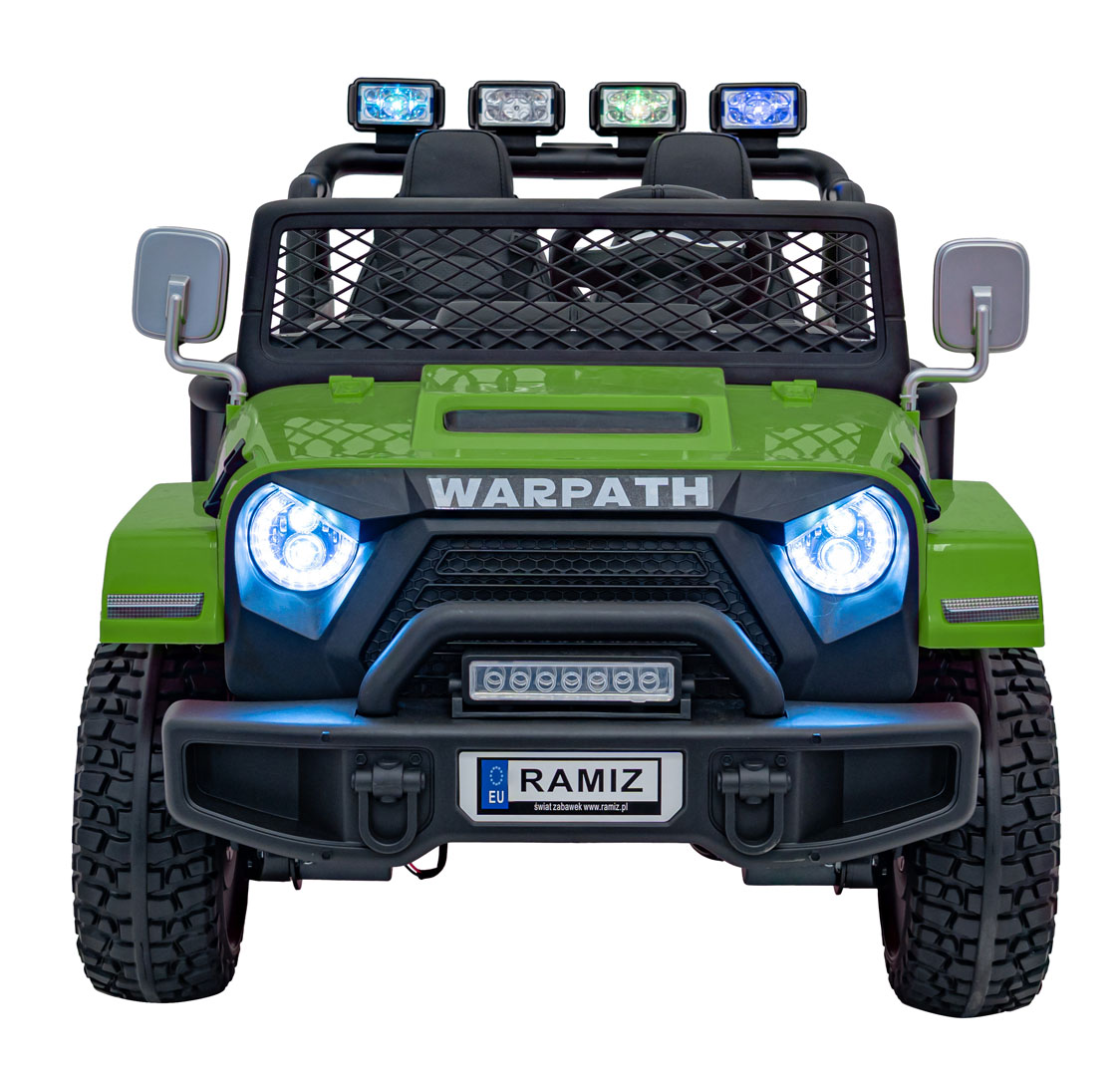 Pojazd Off Road WARPATH Gravity Zielony na akumulator dla dzieci - obrazek 3