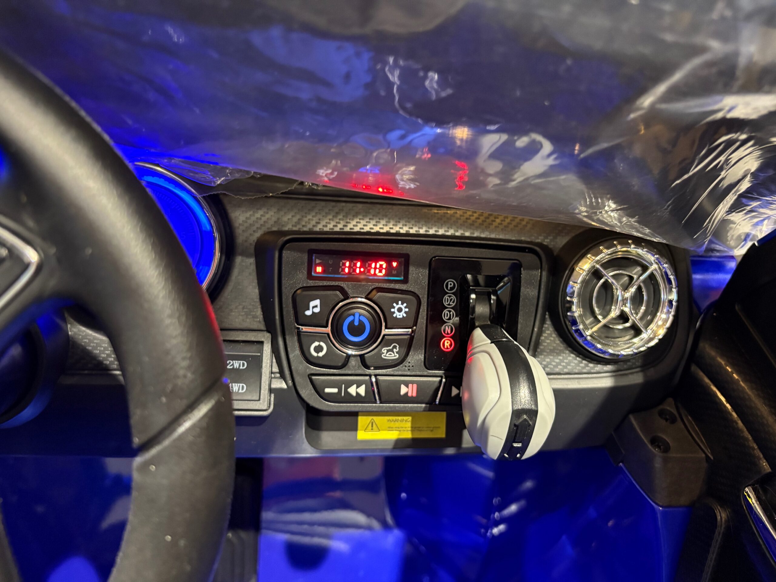 OUTLET pojazd na akumulator Mercedes X-Class lakierowany niebieski - obrazek 12