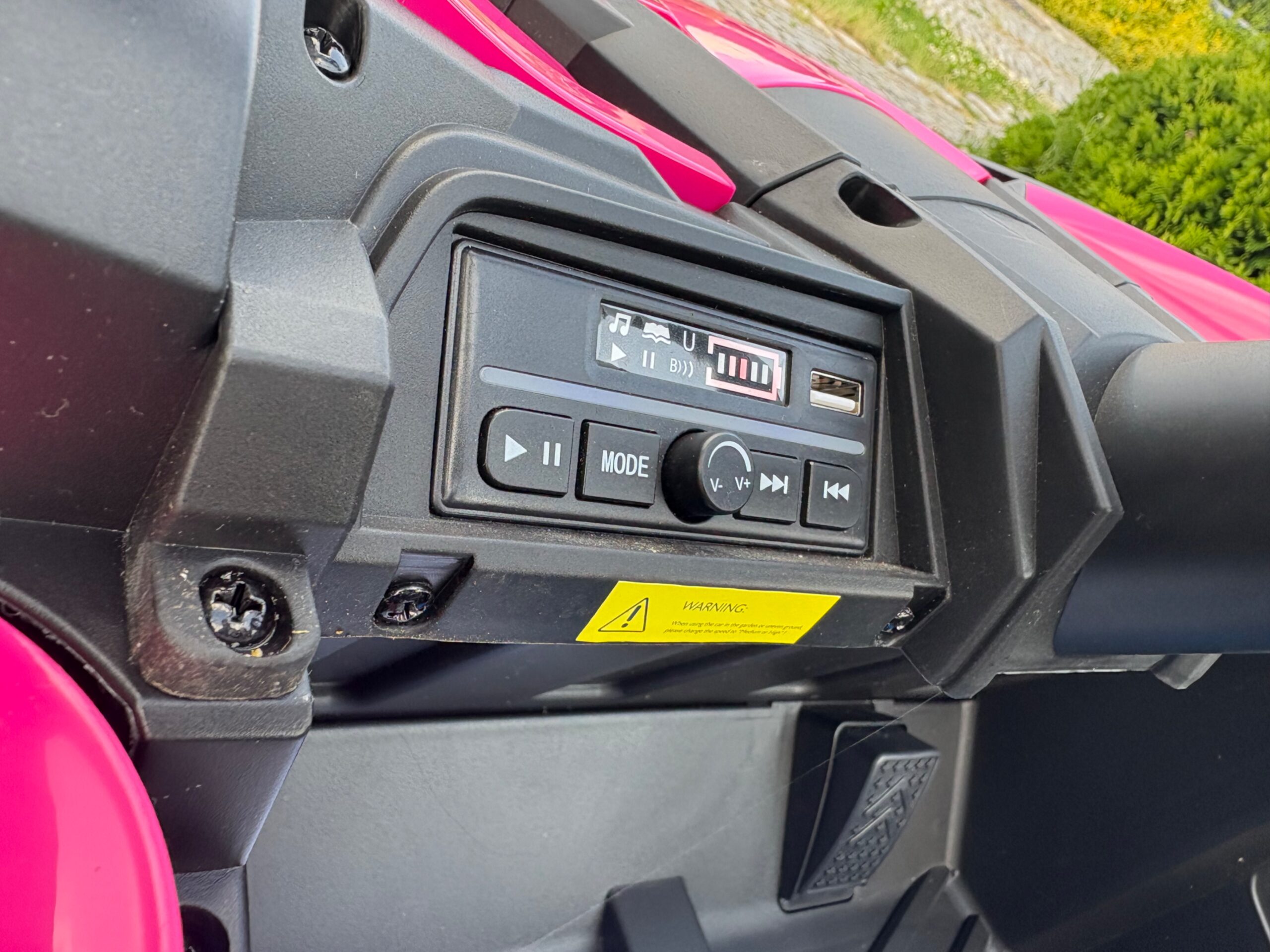 Pojazd Buggy Madman UTV-MX Czerwony - obrazek 9