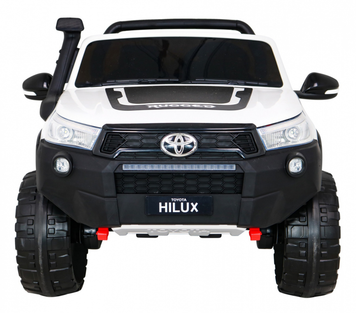 Toyota Hilux Biała 4x4 Autko na akumulator dla dzieci - obrazek 2