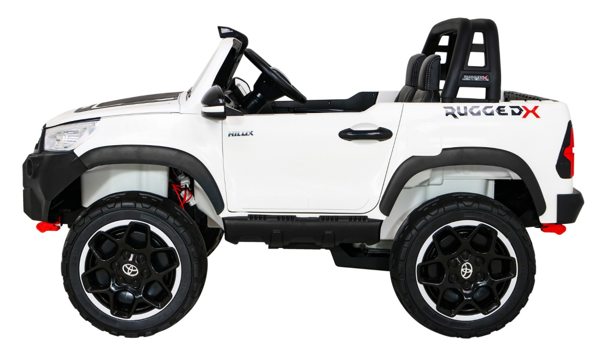 Toyota Hilux Biała 4x4 Autko na akumulator dla dzieci - obrazek 4