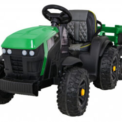 Traktor Titanium Z Przyczepą Zielony