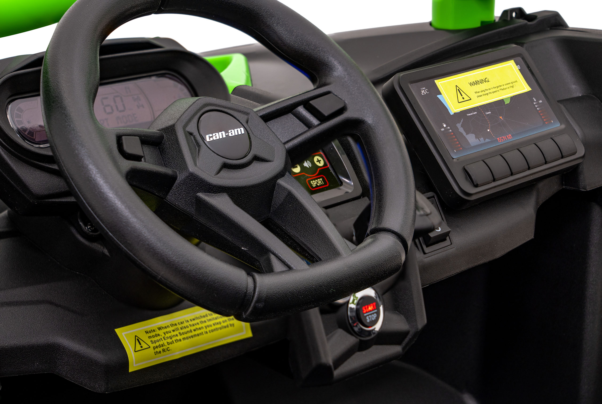 Buggy CAN-AM BRP Maverick Turbo RR Zielony - obrazek 10