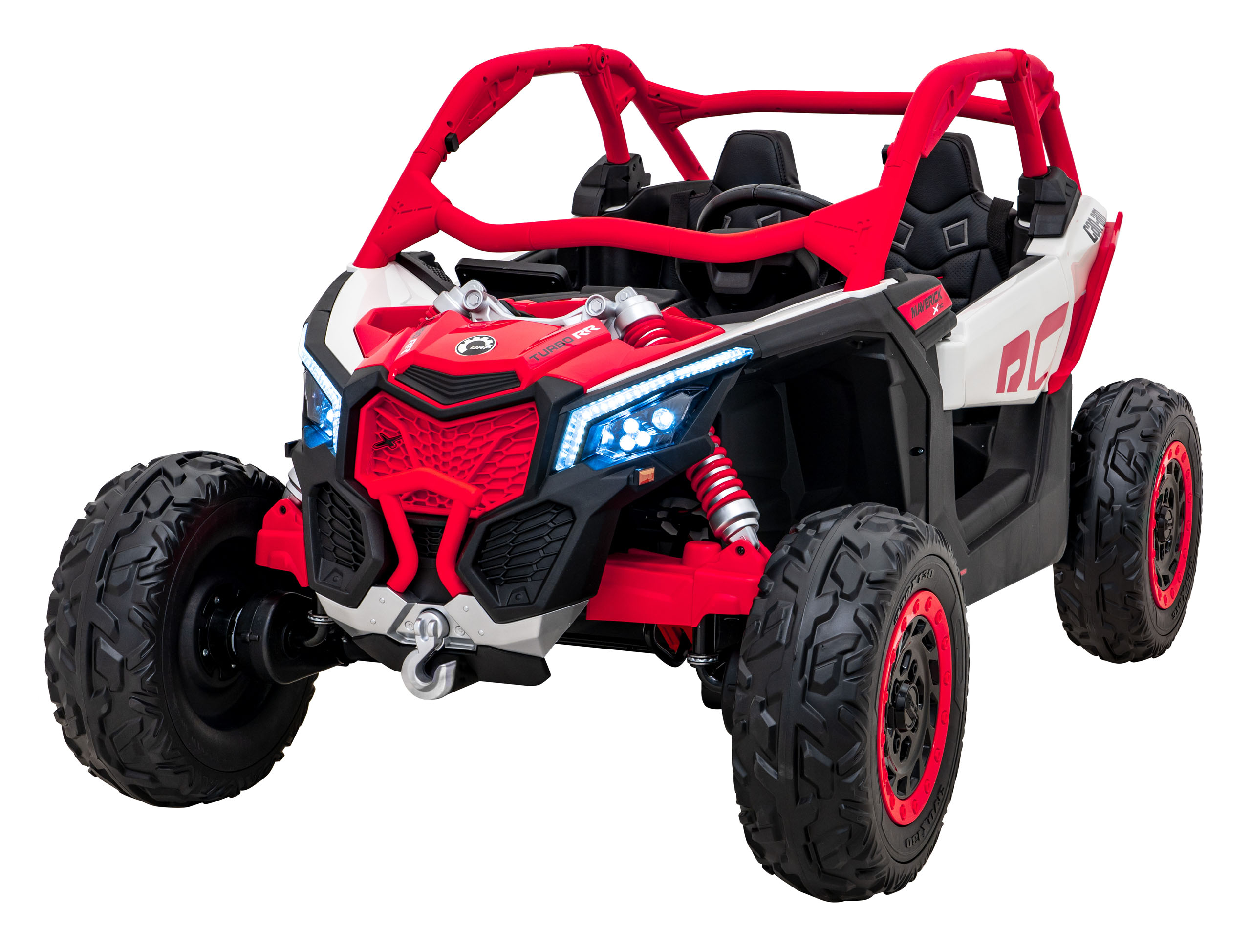 Buggy CAN-AM BRP Maverick Turbo RR Czerwony
