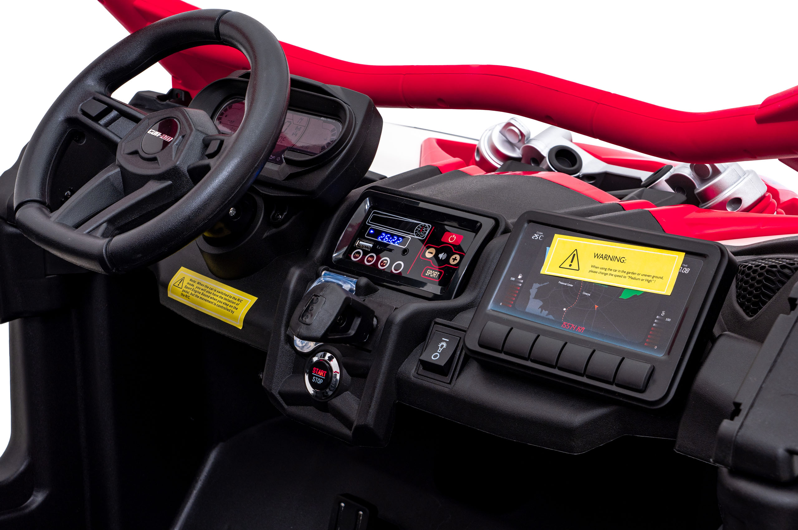 Buggy CAN-AM BRP Maverick Turbo RR Czerwony - obrazek 10
