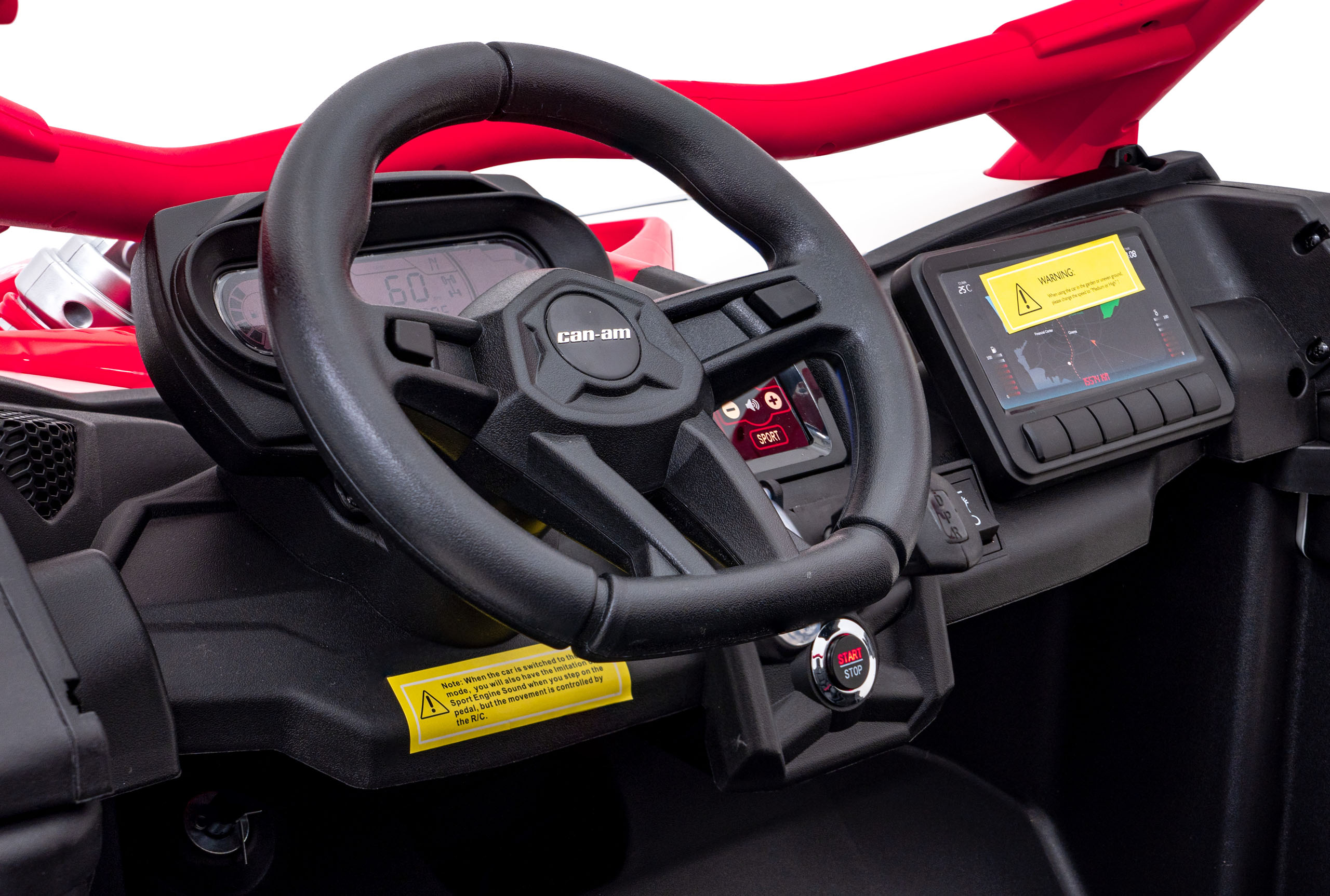 Buggy CAN-AM BRP Maverick Turbo RR Czerwony - obrazek 11