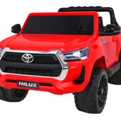 Toyota Hilux czerwony samochód terenowy na akumulator dla dzieci