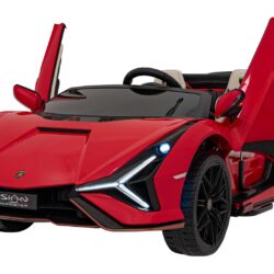 Lamborghini SIAN XL Czerwony Dwuosobowy Na akumulator dla dzieci