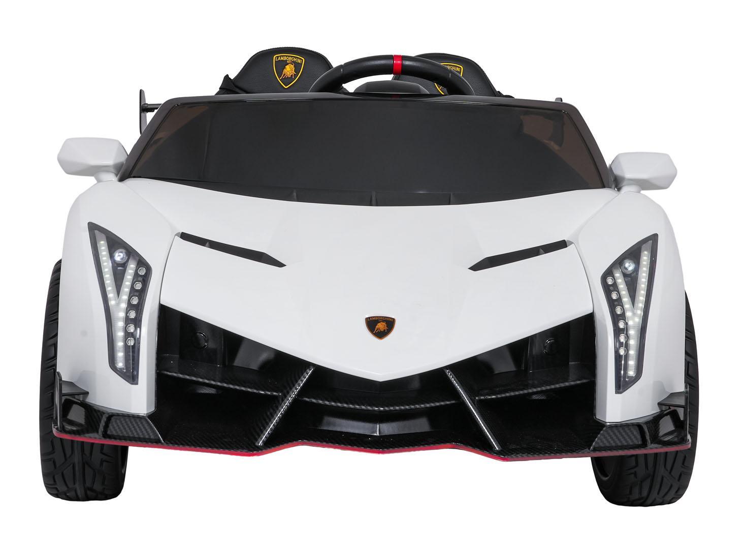 Lamborghini Veneno Biały samochód na akumulator dla dzieci - obrazek 2