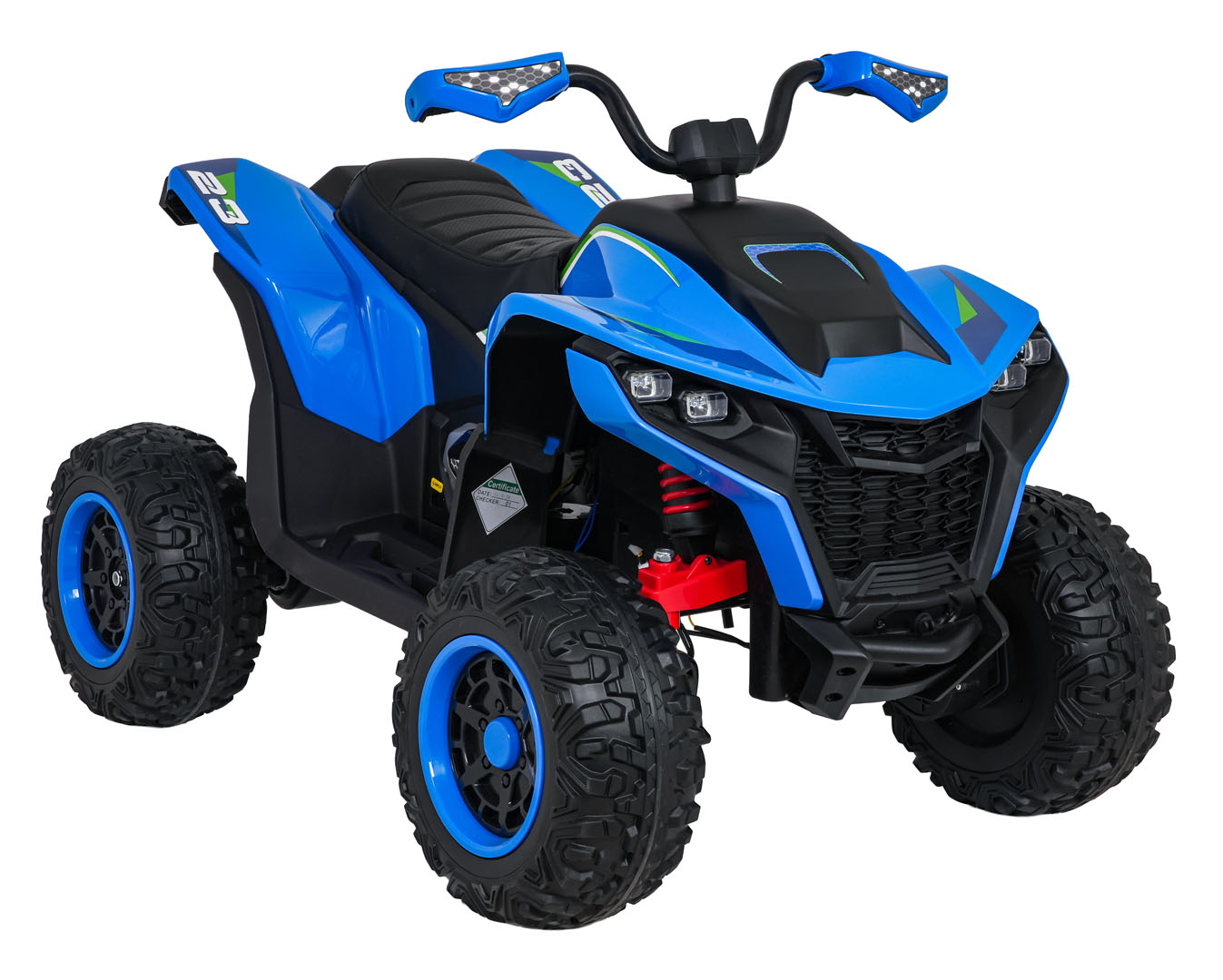 Quad Fast Wheel Niebieski na akumulator dla dzieci - obrazek 10