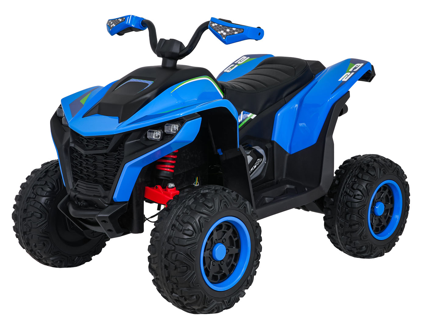 Quad Fast Wheel Niebieski na akumulator dla dzieci