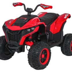 Quad Fast Wheel Czerwony na akumulator dla dzieci