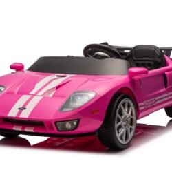 Ford GT Różowy dwuosobowy samochód na akumulator dla dzieci