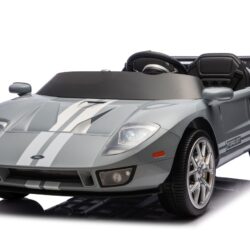 Ford GT Szary dwuosobowy samochód na akumulator dla dzieci