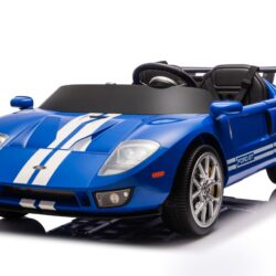Ford GT Niebieski dwuosobowy samochód na akumulator dla dzieci