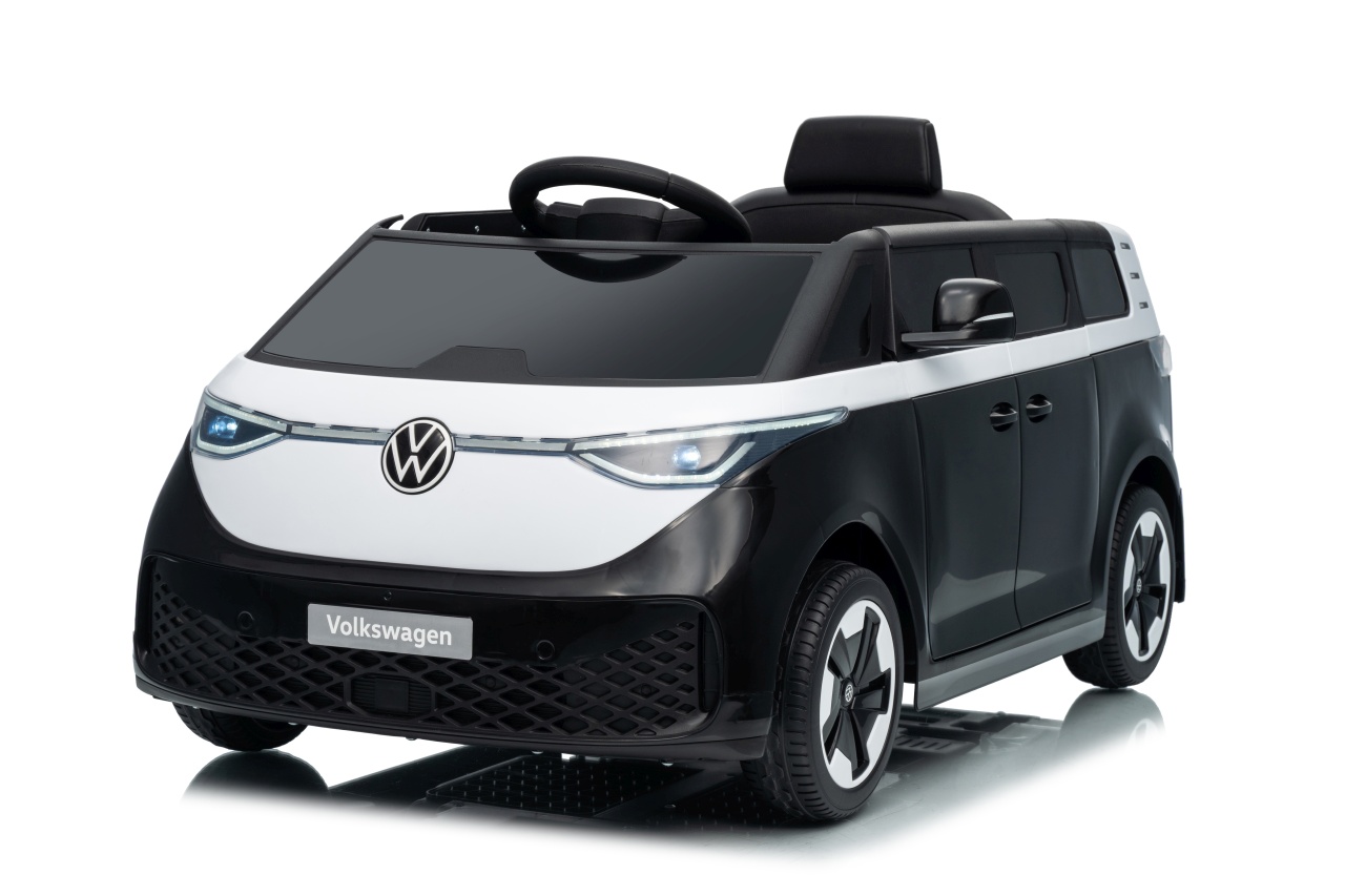 Volkswagen ID BUZZ Czarny samochód na akumulator dla dzieci
