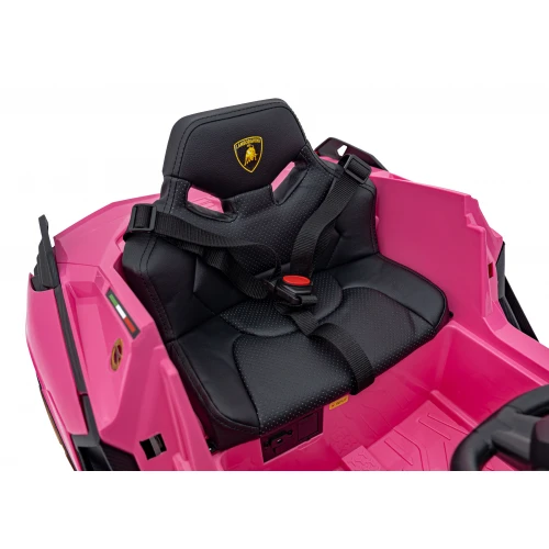 Lamborghini SIAN M Różowy samochód na akumulator dla dzieci - obrazek 13