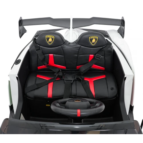 Lamborghini Veneno Biały samochód na akumulator dla dzieci - obrazek 13